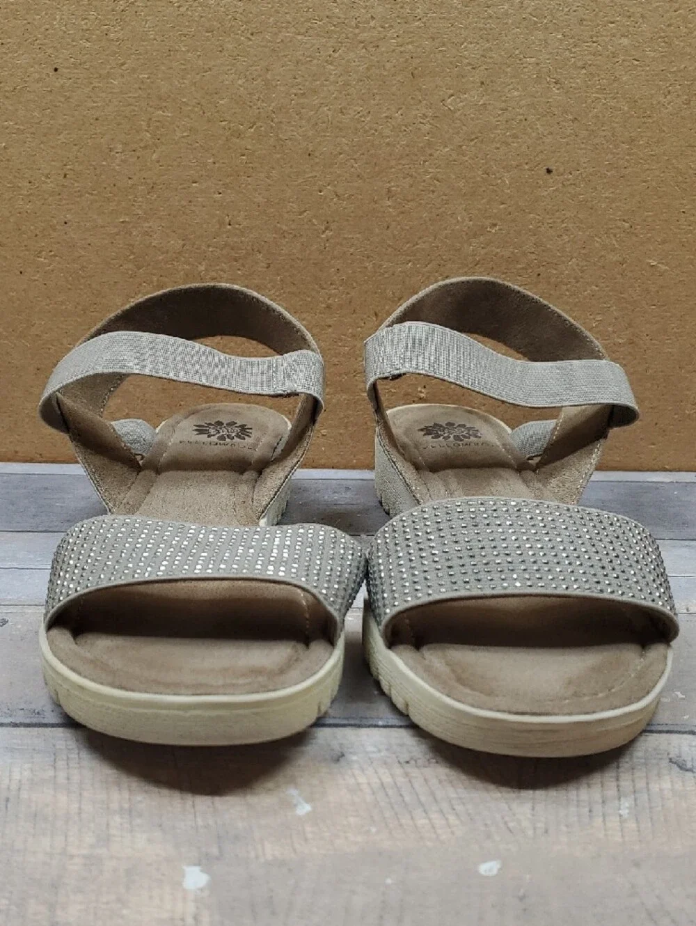 Yellow Box Jossie Women Wedge Sandals Size 8 - Picture 3 of 11